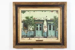 Andre Andreoili, Via Amendola Roma, Oil on canvas