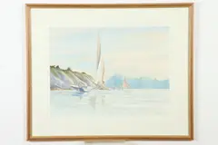 Yves Parent, SKIPJACK AT ANNAPOLIS and TURNER CREEK, Watercolor