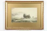 Thomas J. Capharn, Spring Landscape, Watercolor