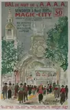 Maurice Utrillo, BAL DE NUIT DE L'A.A.A.A, 1925, color lithograph, BAL DE NUIT DE L'A.A.A.A, 1925, color lithograph