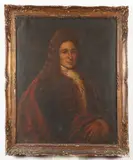 Portrait of Gentleman by Continental School, PORTRAIT OF GENTLEMAN, oil on canvas, sold Mar 2019