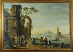 Copy of a Painting by Joos de Momper by Antonio Baron Calzado, Oil on canvas, sold Mar 2019