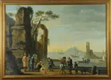 Antonio Baron Calzado, Copy of a Painting by Joos de Momper, Oil on canvas
