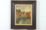 David Burluk, Belgium, Oil on canvas