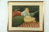 Eng C. Tay, Lover Ii, Oil on canvas