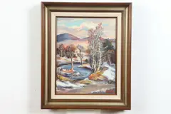 Roger Deering, End of Winter, Oil on canvas