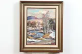Roger Deering, End of Winter, Oil on canvas