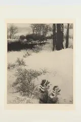 Under Greylock by Peter Milton, Etching, sold Jun 2019