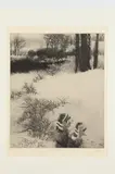 Peter Milton, Under Greylock, Etching