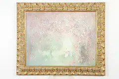 Blossoms in the Rain by Lillian de Clarence August, Oil on canvas, offered Jun 2019