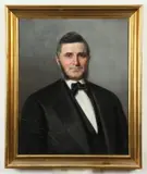 Louis Mathieu Didier Guillaume, Portraits of Mr. & Mrs, Oil on canvas