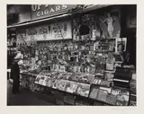 Newsstand, 32Nd Street and 3Rd Avenue by Berenice Abbott, 1935, Gelatin silver print, printed later, sold Jun 2019