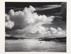 Ansel Adams, The Golden Gate Before the Bridge, Very small abrasion upper right edge of print