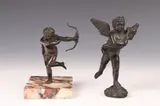 Continental School, Untitled, ARCHER and CUPID: TWO WORKS, bronze - Height: 6 in., tallest