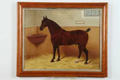 Frank Babbage, Hedon Squire, Oil on canvas