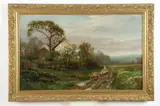 Francis Wilfred Lawson, Returning Home, Oil on board