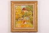 George Rene Sinicki, Mon Jardin, Oil on canvas.