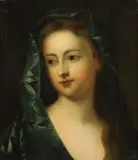 Peter Lely, Portrait of Woman with Black Veil, PORTRAIT OF WOMAN WITH BLACK VEIL, oil on canvas