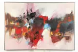 Dunn, Abstract, Oil on canvas