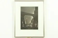 Gerald Geerlings, Jeweled City [Chicago], Etching and aquatint