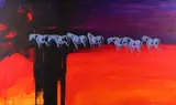 Carrie Wild, Between Earth and Eternity, Oil on canvas