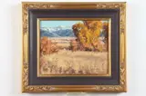 Greg Scheibel, Autumn Color, Oil on board