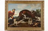 The Wild Boar Hunt by Copy Of Frans Snyders, THE WILD BOAR HUNT , oil on canvas, offered Sep 2019