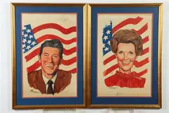 A. Evamen, Ron and Nancy: Pair, Mixed media