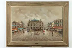 Alberto de Vity, L'Opera, Oil on canvas