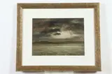 Louis Clément Faller, Storm on the Horizon, STORM ON THE HORIZON, oil on board
