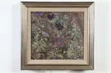 Robert Sudlow, Pansies, Oil on canvas