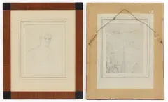 Albert Edelfelt, Untitled, pencil 19 x 15cm Provenance: Auktionswerk