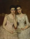 George Peter Alexander Healy, Untitled, oil on canvas 110 x 90cm