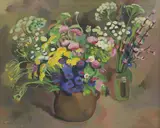 Vartika Karapetyan, Untitled, oil on canvas 73 x 90 cm