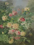 Alexandre Debrus, Untitled, oil on canvas 91 x 71cm