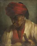 William James Müller, Untitled, oil on canvas laid down on board 58 x 48cm