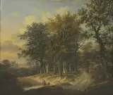 Marinus Adrianus Koekkoek, Untitled, oil on panel 58.5 x 67.5cm