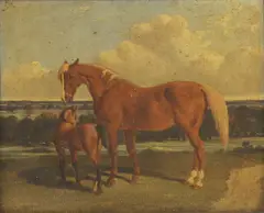Benjamin Herring Jnr, Untitled, oil on canvas 25.5 x 30.5cm