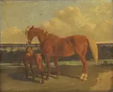 Benjamin Herring Jnr, Untitled, oil on canvas 25.5 x 30.5cm