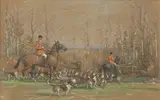 John Sanderson-Wells, Untitled, pastel 38.5 x 57cm