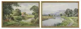 Henry John Sylvester Stannard, Untitled, watercolour 35 x 50cm (2)