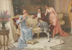 Carlo Ferranti, Untitled, oil on canvas 41 x 56cm