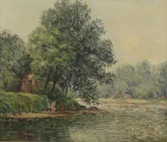 Maxime Maufra, Untitled, oil on canvas 47 x 55.5cm
