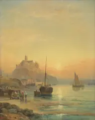 William Anslow Thornley, Untitled, oil on canvas 35.5 x 30.5cm (2)