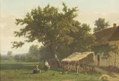 Frans Keelhoff, Untitled, oil on canvas 41.5 x 58.5cm