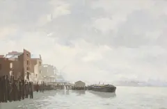 Roy Perry, Untitled, oil on board 61.5 x 91cm