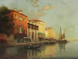 Antoine Bouvard, Untitled, oil on canvas 50.5 x 65cm