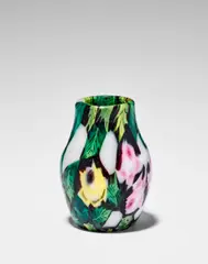 Vase by Giuseppe Barovier, internally decorated blown glass, sold Oct 2020
