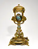 Lorenzo Radi, Calcedonio Centerpiece, , chalcedony glass with gilt copper mounts