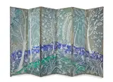 Robert Winthrop Chanler, Six Panel Screen, painted fabric on wood frames